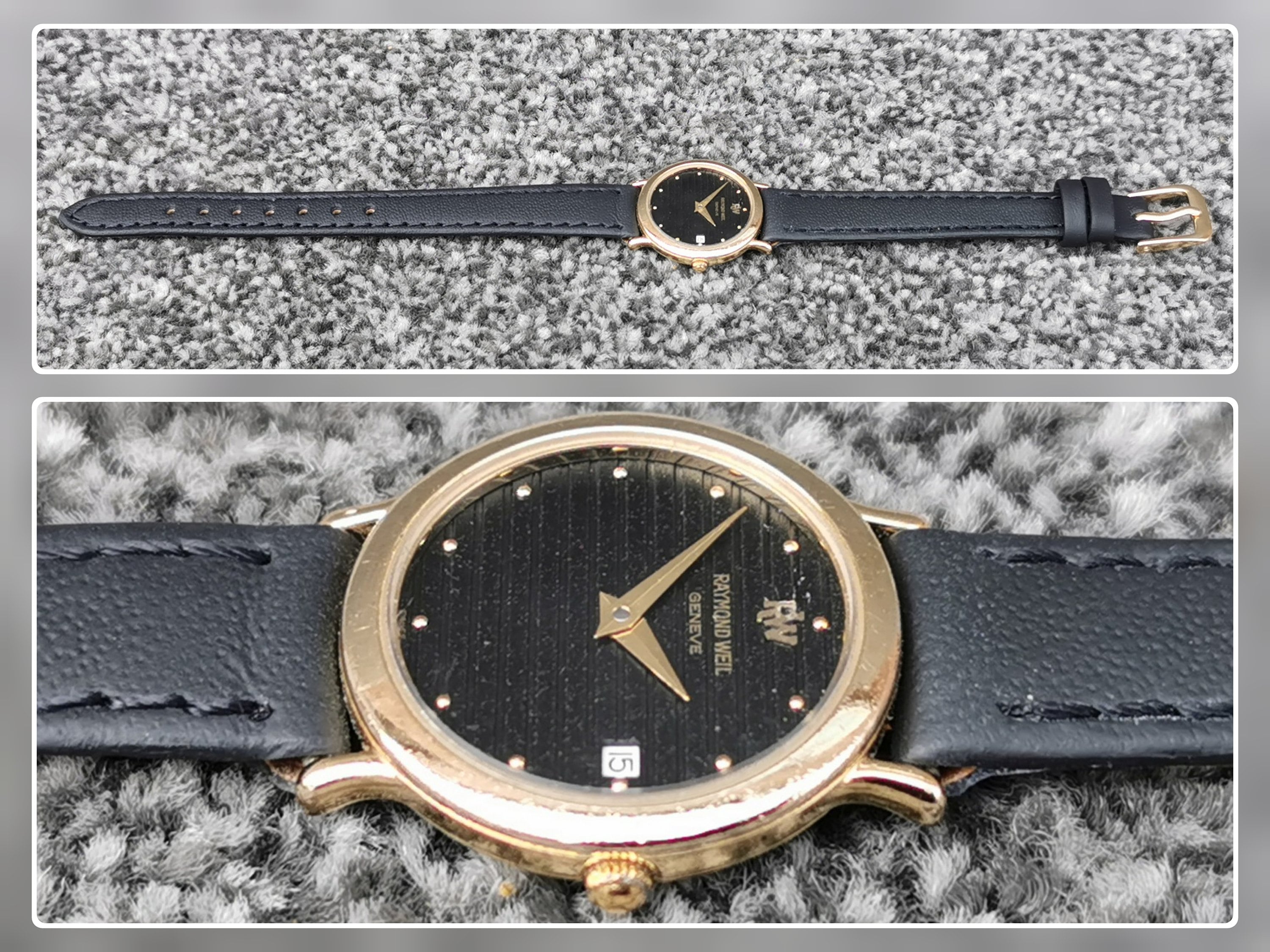 RAYMOND WEIL アナログ腕時計 ゴールド/ブラック 2765-BKC-20001 | RAYMOND WEIL