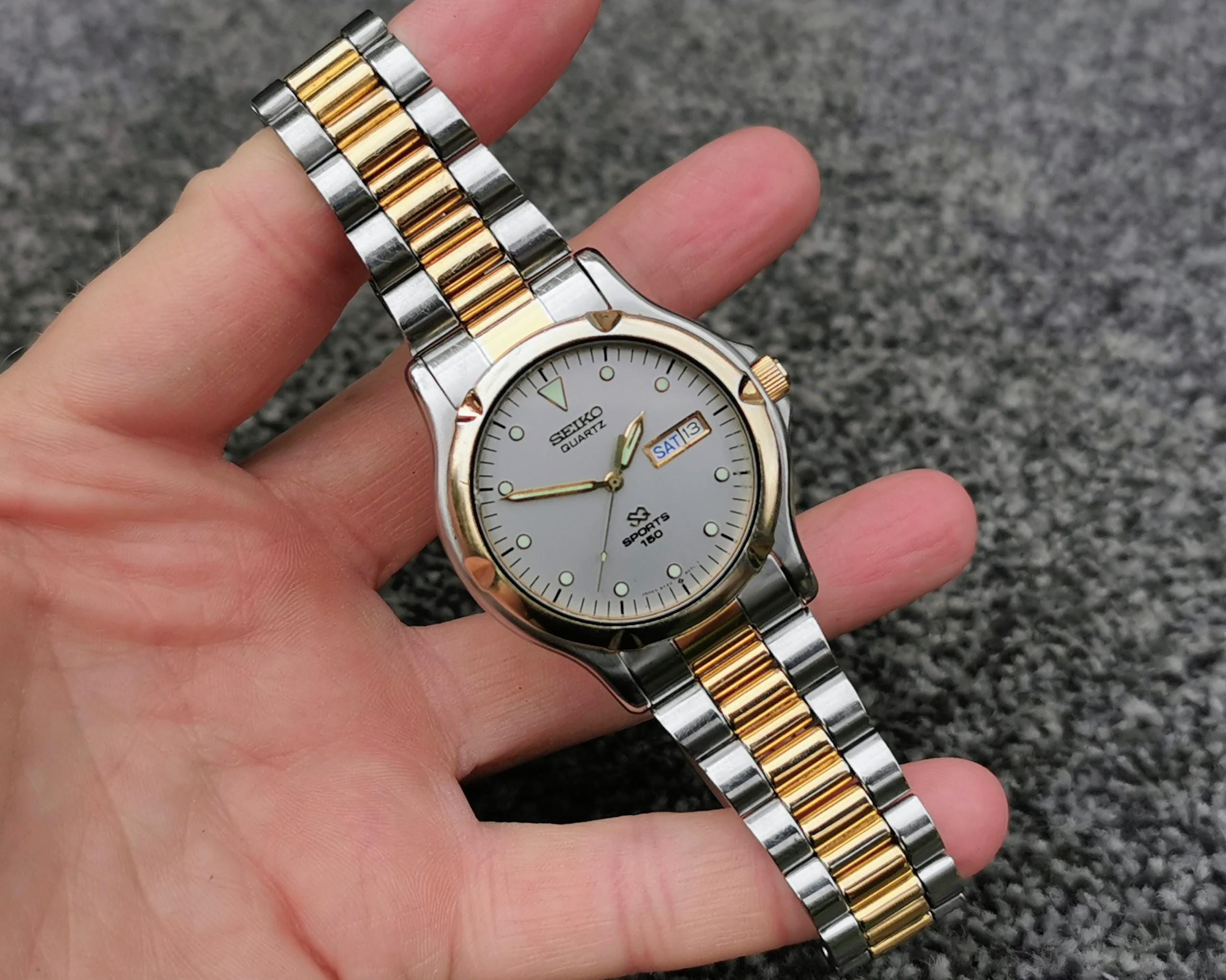 Seiko sports 150 - Etsy Polska