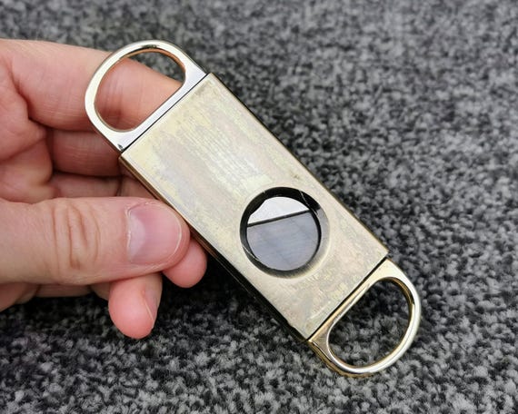 antique cigarette cutter Tobacco & Cigar Vintage Silver and Steel Cigar