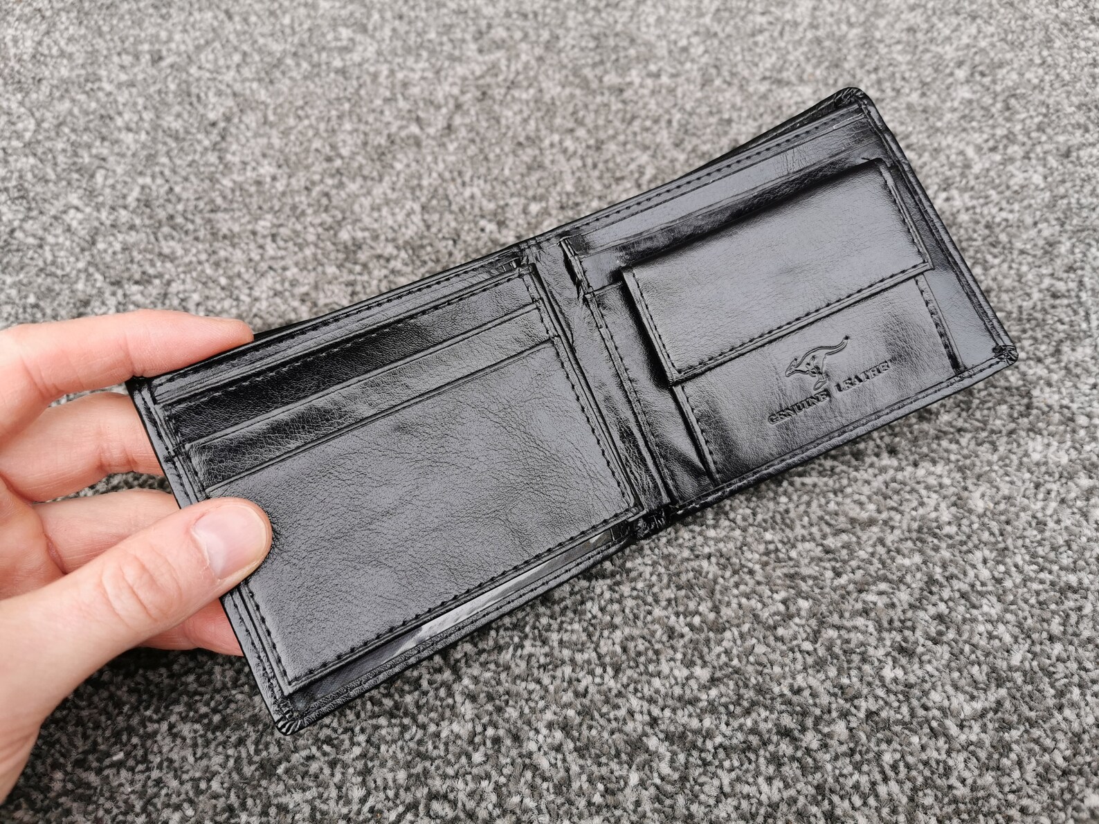 Auslouis Australia Mens Leather Wallet Money Notes Credit Card Etsy