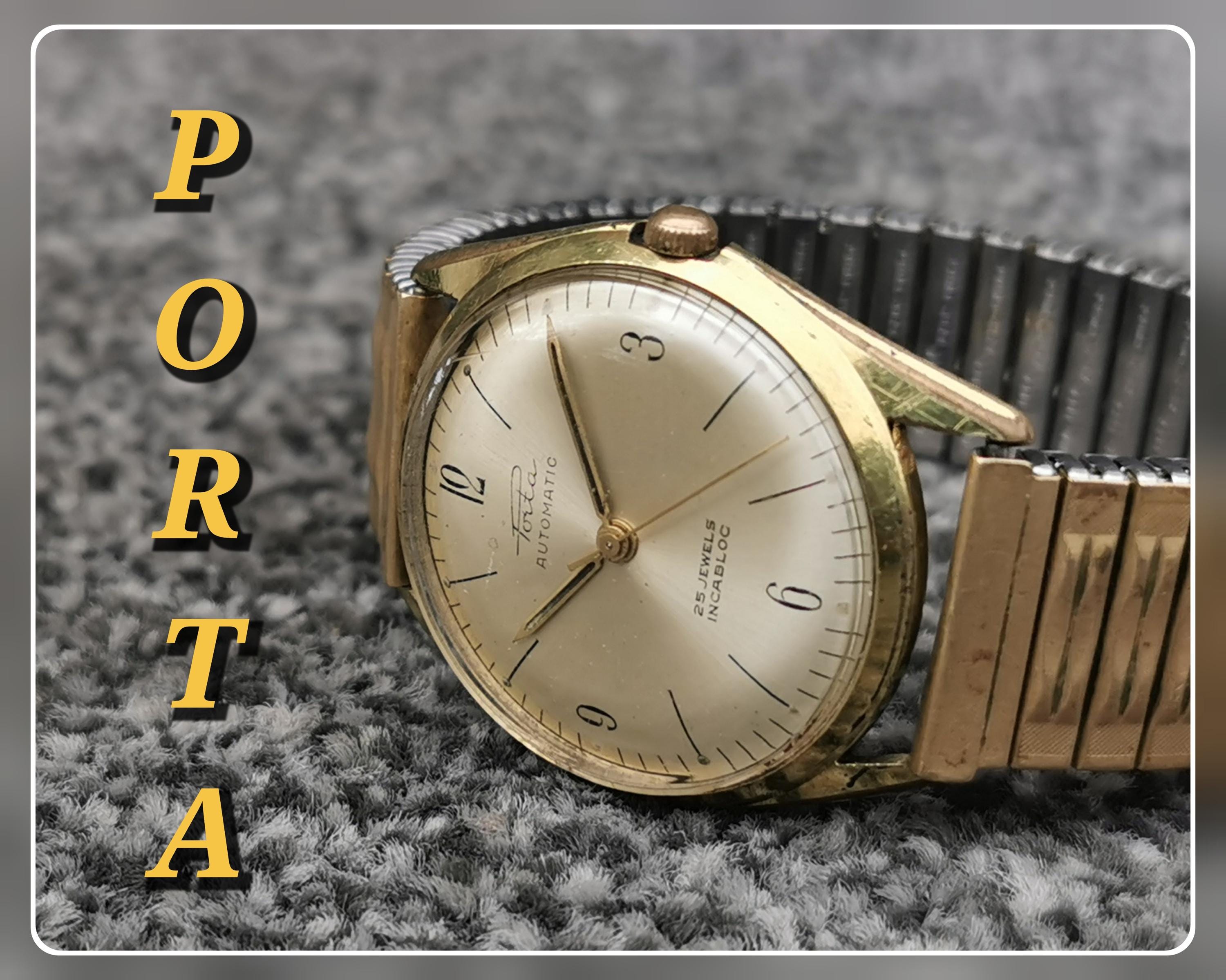 Vintage Porta 17 Rubis Gold-Plated German Watch Rare Vintage Women main image 4