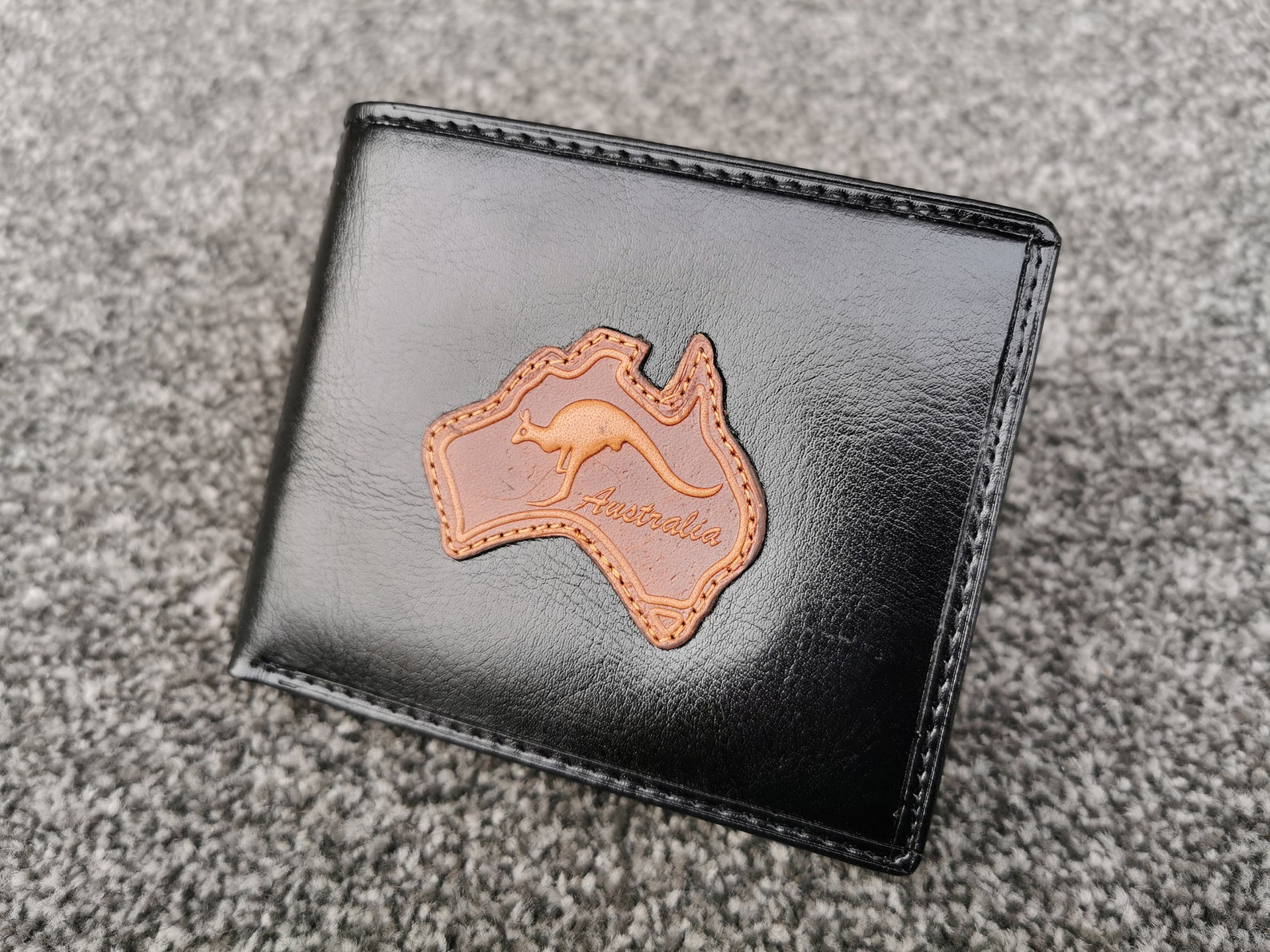 Auslouis Australia Mens Leather Wallet Money Notes Credit Card Etsy