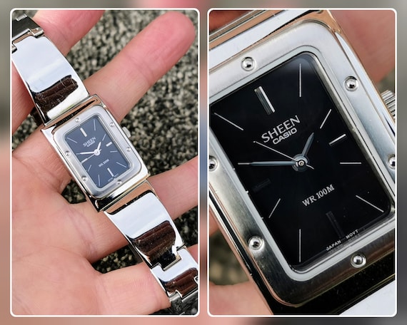Casio stainless steel water resistant clearance