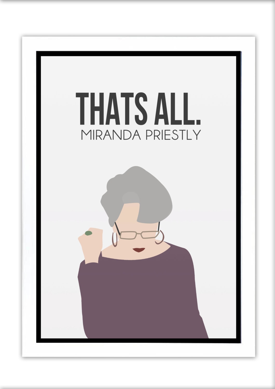 Devil Wears Prada Quote, image size:1060x1500