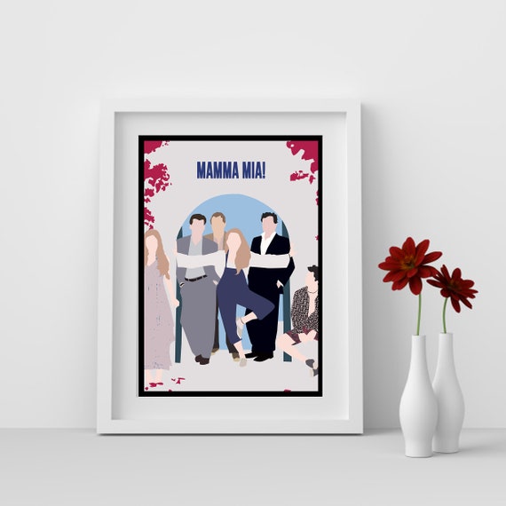Mamma Mia Movie Poster Wall Art Paintings Canvas Wall Decor