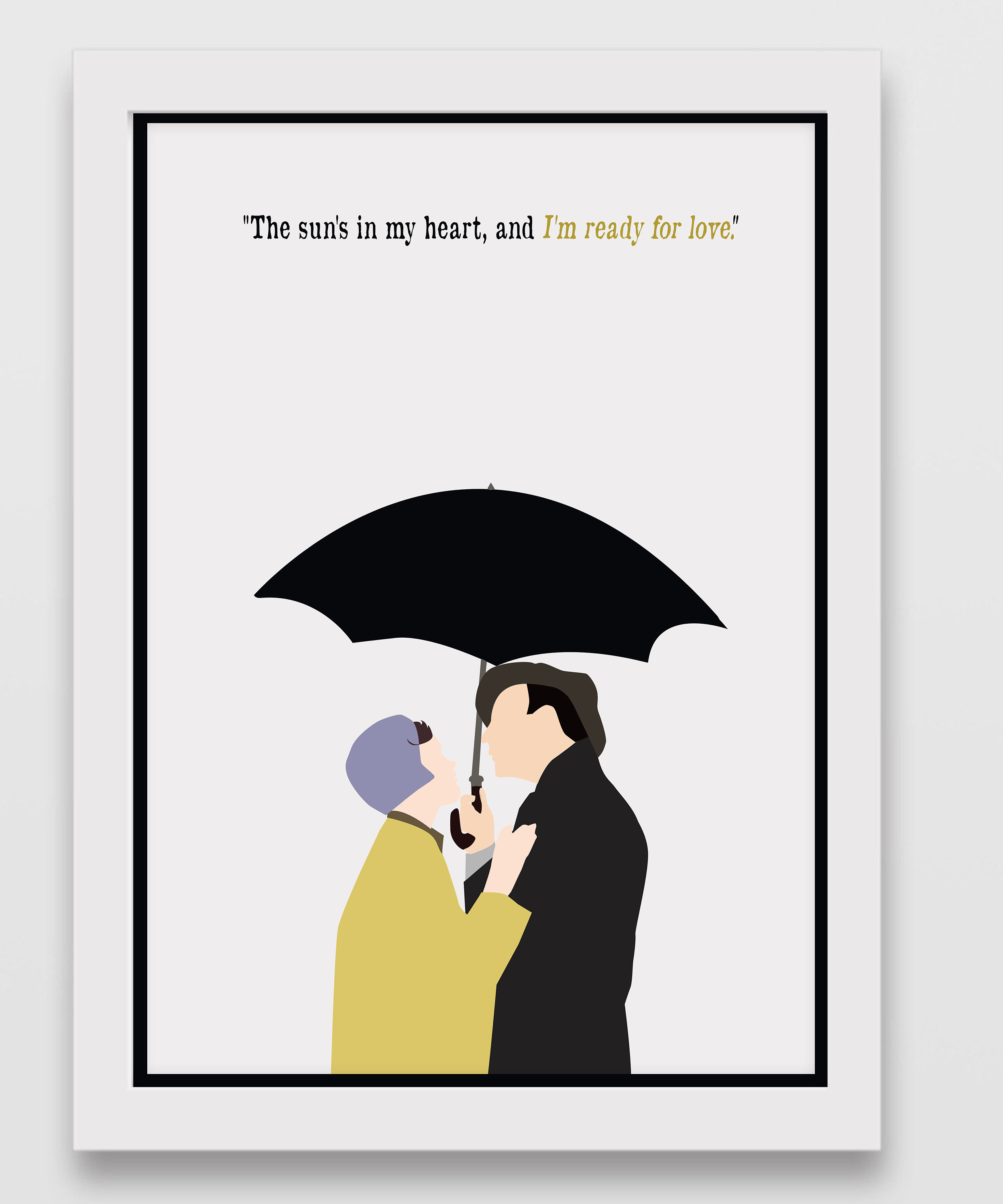 Cita de la película Cantando bajo la lluvia - Etsy México, image size:2499x3000