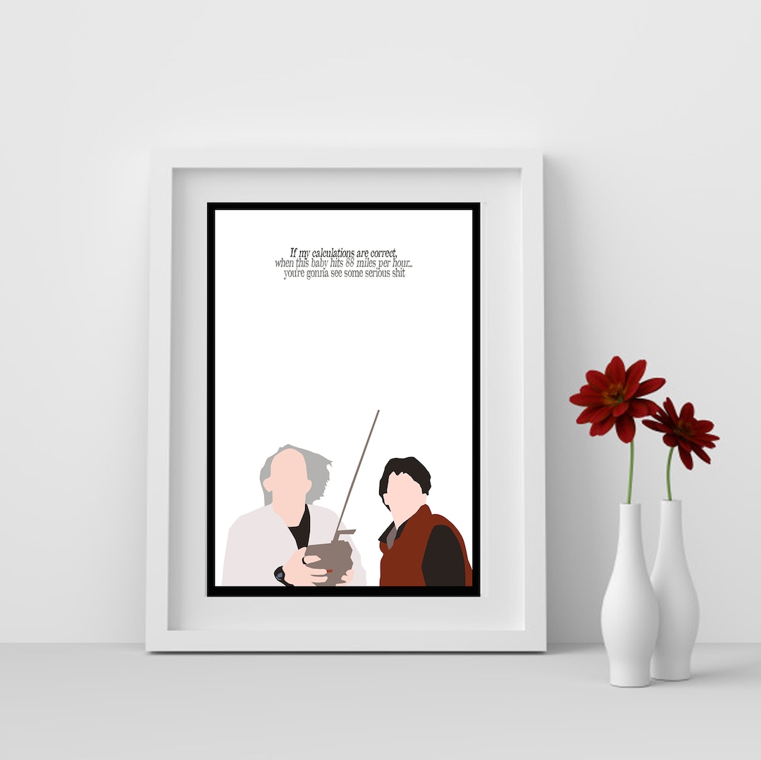 Back to the Future Movie Quote - Etsy