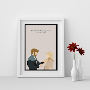 Affiche de film minimaliste The Fall Guy