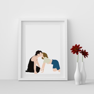 Locandina minimalista del film Dirty Dancing