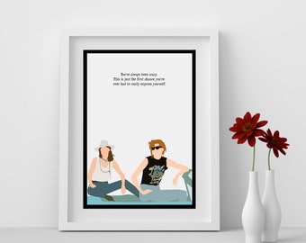 Thelma & Louise Movie Minimalist Quote