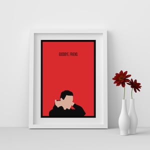 Póster minimalista de Mr. Robot