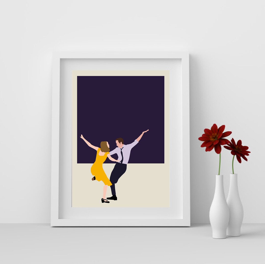 La La Land Minimalist Movie Poster - Etsy
