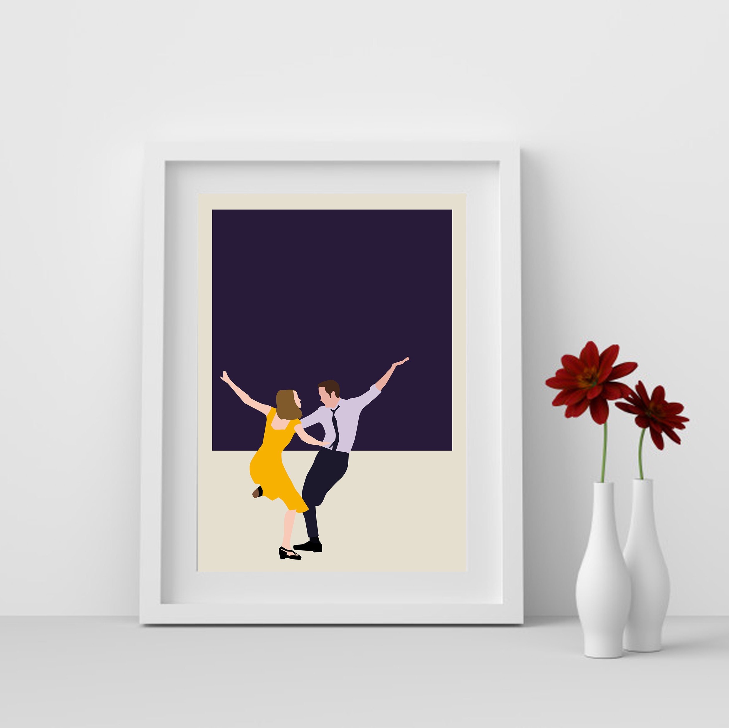 La La Land Minimalist Movie Poster