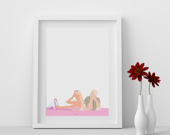Barbie Minimalist Movie Poster