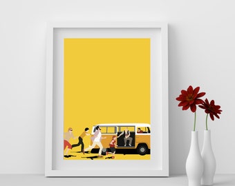Little Miss Sunshine Minimal Movie Poster