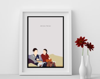 Gilmore Girls Minimalist TV Show Poster