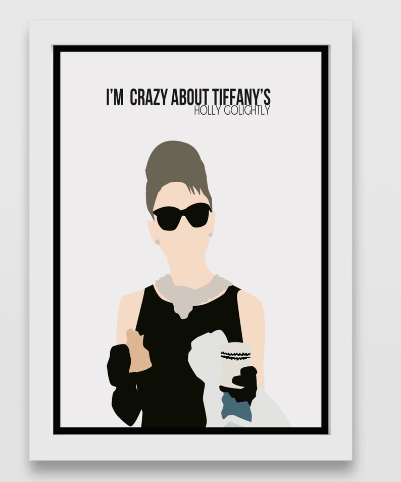 Breakfast at Tiffany's Quote - Etsy
