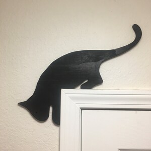 Cat, Door Topper, Wood Art, Wall Decor