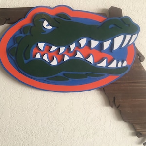 Florida Gators, Wood Art, Wall Decor