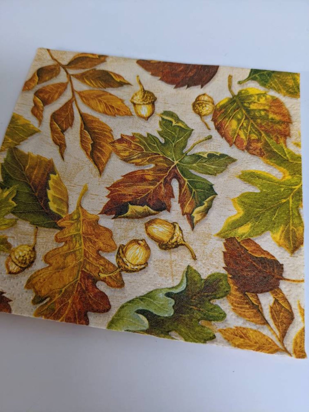 Shop Fall Leaves Napkins for Decoupage, Crafting, Scrapbooking