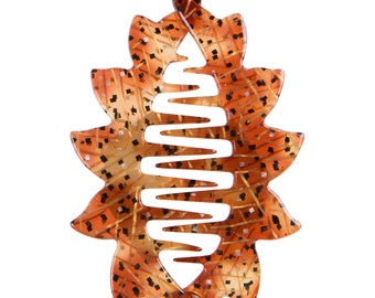 Brown Gold Classic Fish Clip Girl Hair Clip Hair Clips Women Hair Clip Hair Clips Fish Clips Ponytail Holder Fish Hair Clips Banana Clip