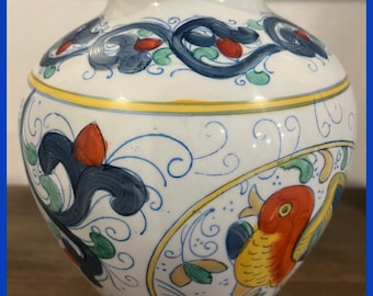 Hand painted vase