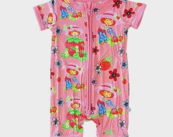 strawberry shortcake bamboo shortie