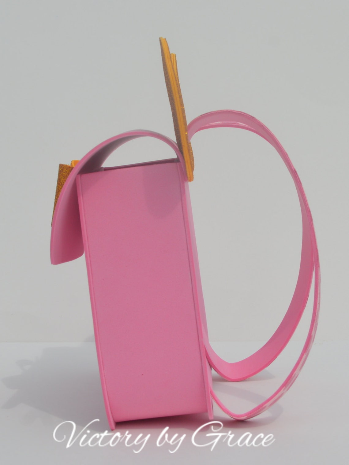 Pink and Gold Goody Bag Birthday Favor Pink Goody Bags Red Etsy