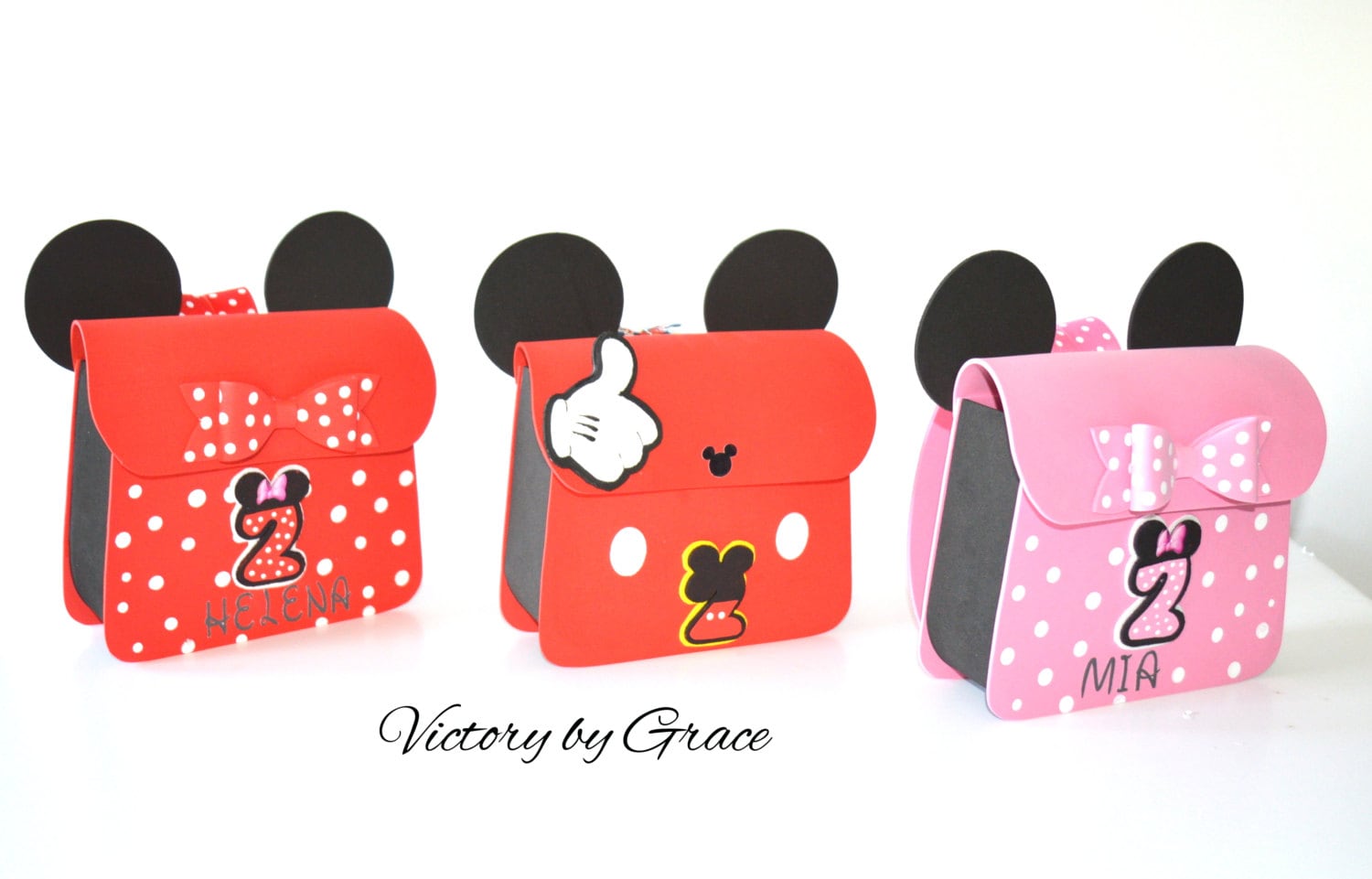 Goma Eva Bolsas Para Dulces Mickey Mouse Foami Mochilas De Goma