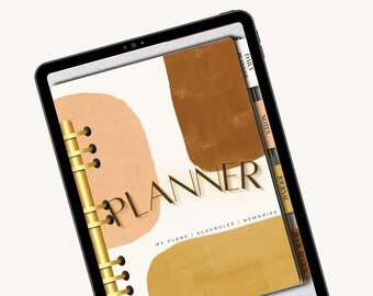 Daily Digital Planner ,Book Review , and Journal | Goodnote Template Planner
