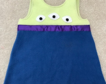 Toy Story Alien inspired dress