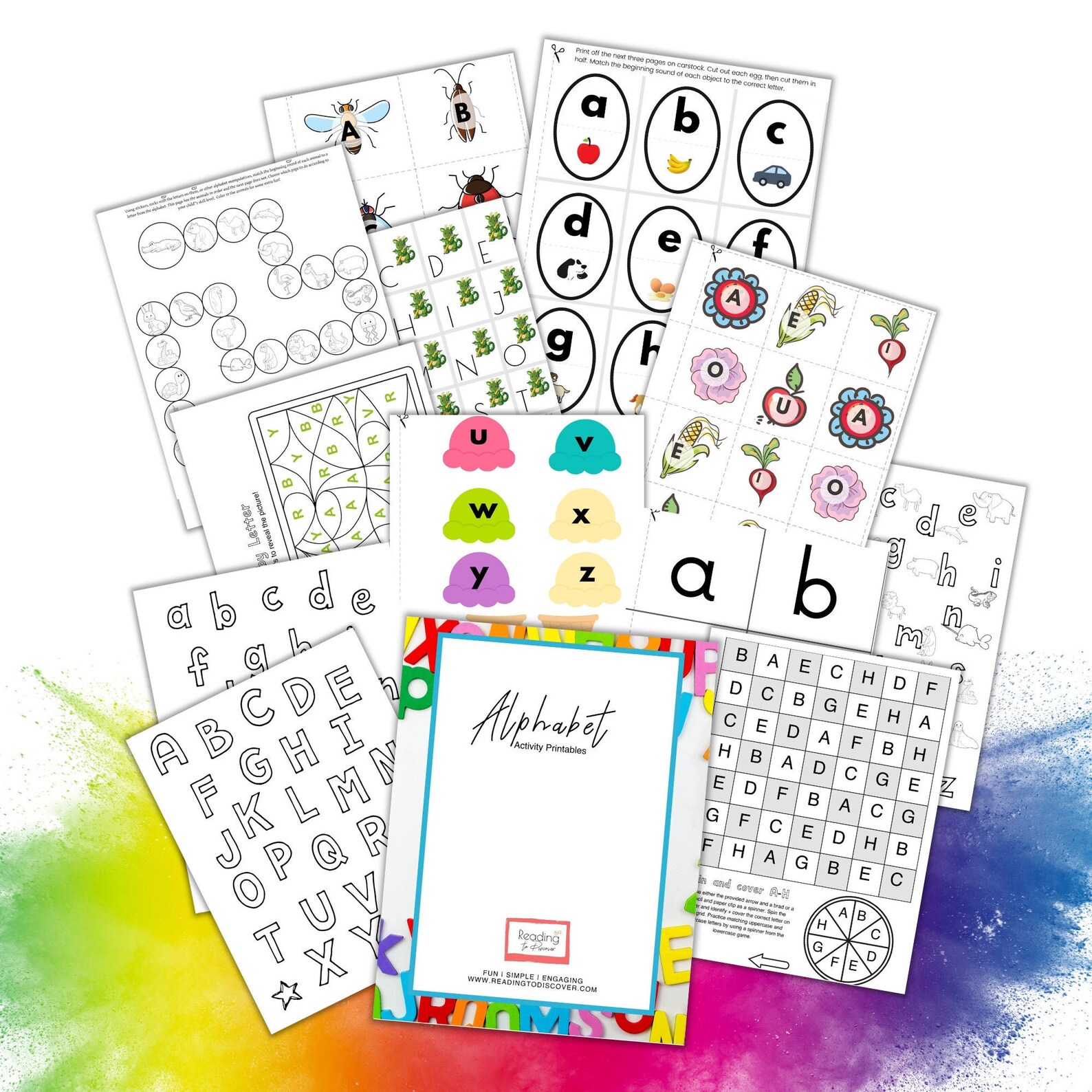 Alphabet Printables, Preschool Printables, Preschool Phonics Activities ...