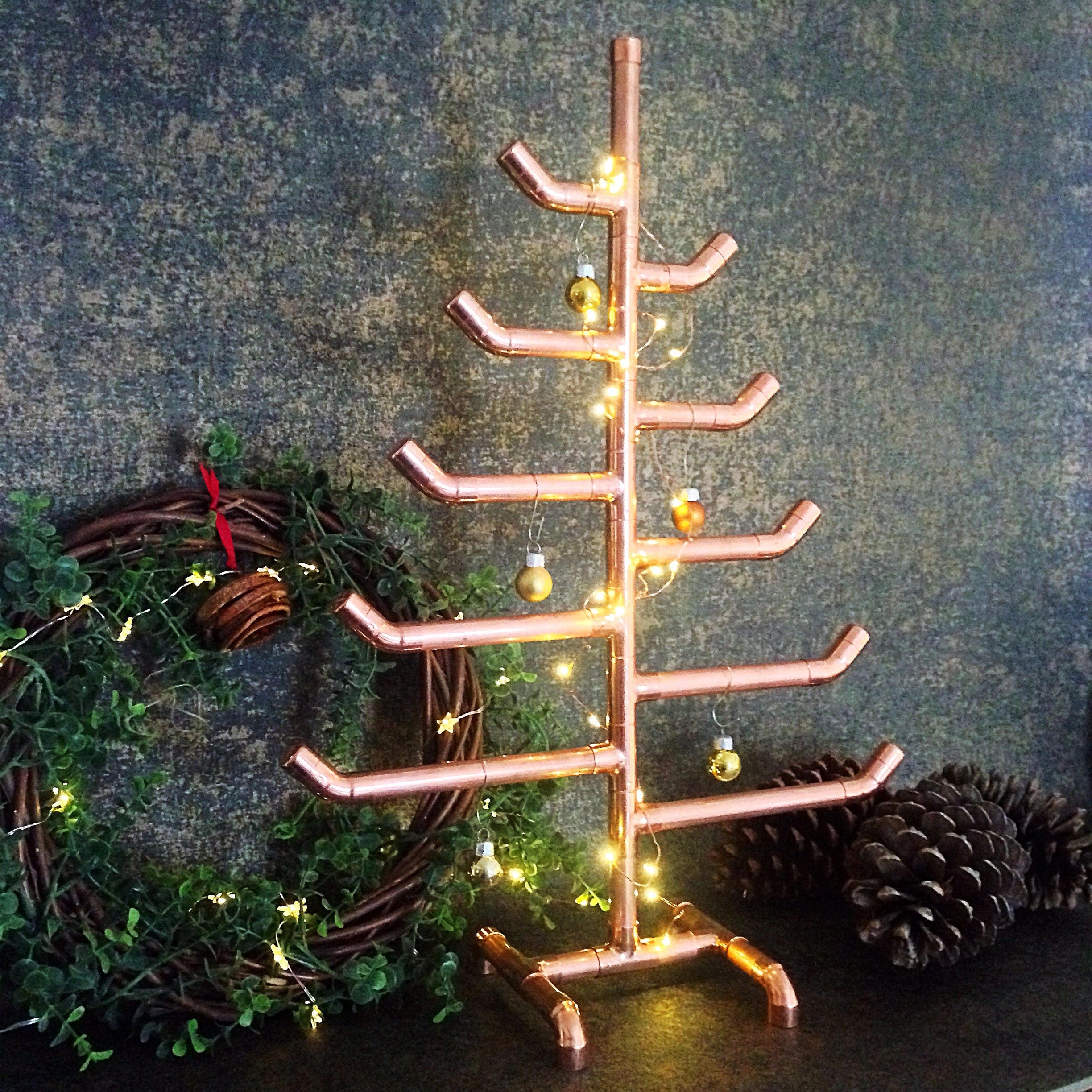 Copper Pipe Christmas Tree Xmas Tree Christmas Decor Etsy UK