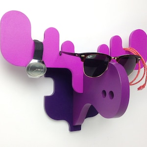 MOOSE wall organiser / Watches holder / Eyeglasses holder / Jewelry rack / Deer antlers / Rudolph Christmas decor / by PopDekor
