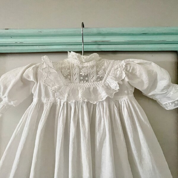Lace Christening Gown - Etsy