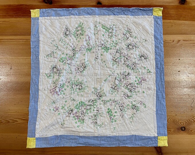 Antique Cutter Quilt Block - Circa: 1930's - 17