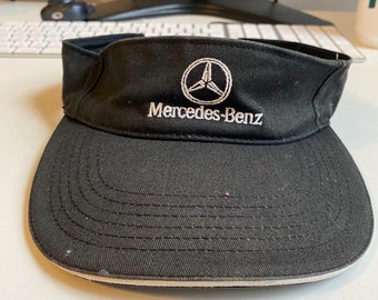 Mercedez Benz Visor Black Y2K Benz Hat party hat luxury y2k