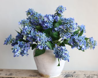 14&quot; Early-blooming Blue Hydrangea, Faux Hydrangea, Garden Flowers Gift/Wedding/Home Decoration