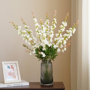 6 Colors! Artificial Hyacinth, Fake Hyacinth, Cymbidium Flowers, Silk Orchids, White Hyacinth, Small Silk Flowers, Gift