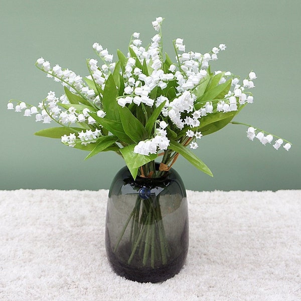 Lily Of The Valley, Artificial Flowers, Faux Greenery, Faux Flowers, Home Decoration, Flower arrangement, Gift For Mom