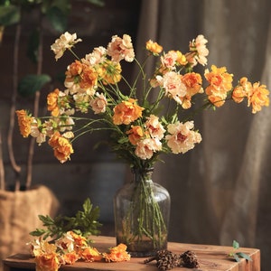 Zijde herfstbloemen, nepwilde bloemen, nepmadeliefjes, nepmadeliefje, kleine nepbloemen, kunstmadeliefje, madeliefjesspullen, woondecoratie