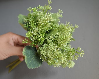 Artificial Plastic Greenery, Faux Greenery Filler, Artificial Green Flowers, Fake Greenery, Home Decor/gift