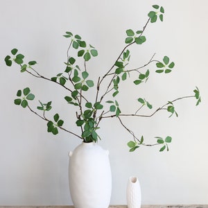 35&quot; Realistic Pieris Japonica Branch, Fake Greenery, Faux Plant, Artificial Foliage Spray, Japanese Style Minimalist