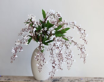 31" Artificial Weeping Jasmine Branch, Artificial Flowers, Nodding Clerodendron/Home/Kitchen Decorations