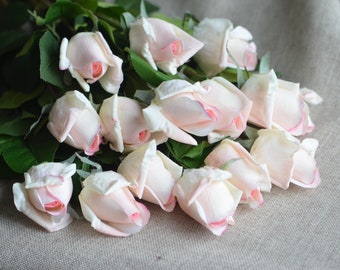 11 kleuren! Blush Roze Rozen, Real Touch Bloemen, Witte Rozen, Echt Uitziende Rozen, Real Touch Rozen, Real Touch Roze Rozen, Zijde bloemen 104
