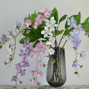 31&quot; Fake Clerodendrum wallichii Branch, Artificial Jasmine flowers, wedding/Home/Kitchen Decorations
