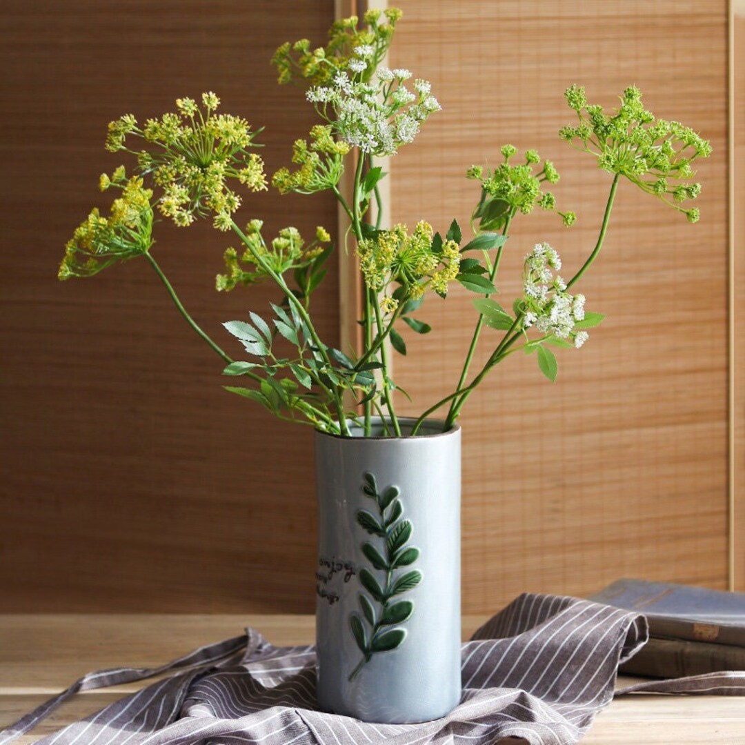 Lace Flowers, White Fake Flowers, Small White Artificial Flowers, Faux