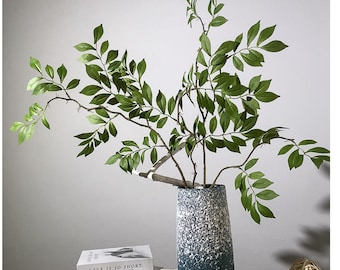31" Green Wisteria Leaves, Faux Wisteria, Artificial Wisteria,  Wisteria Flowers, Artificial Greenery, Faux Leaf Plants, Home Decor