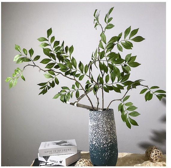 31" Green Wisteria Leaves, Faux Wisteria, Artificial Wisteria,  Wisteria Flowers, Artificial Greenery, Faux Leaf Plants, Home Decor