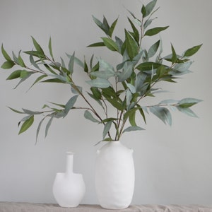 39&quot; Faux Eucalyptus, Faux Greenery, Fake Eucalyptus, Faux Branches, Fake Plants, Fake Greenery, Artificial Plants, Greenery Stems/Gift